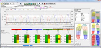 pedoport software - novel sensors