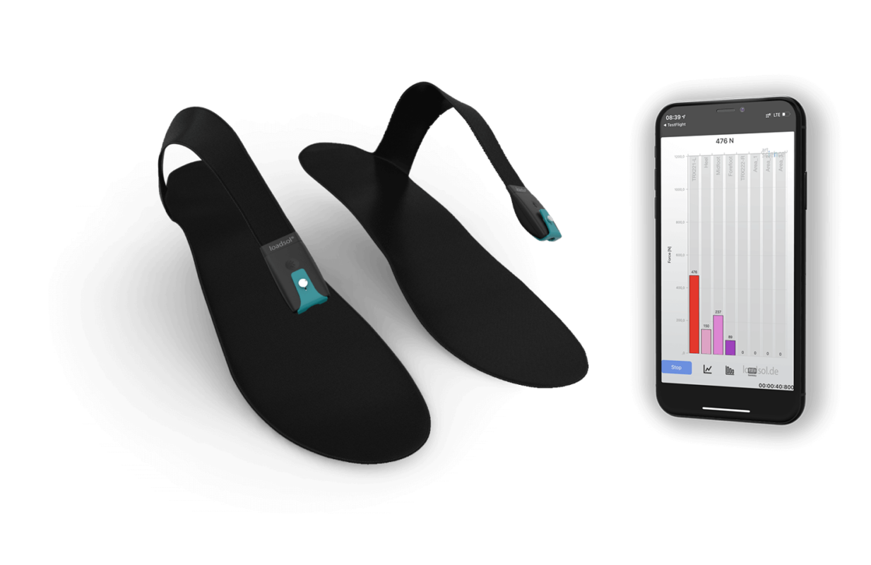 Accurate insole for mobile force measurement - loadsol 2 - novel.de