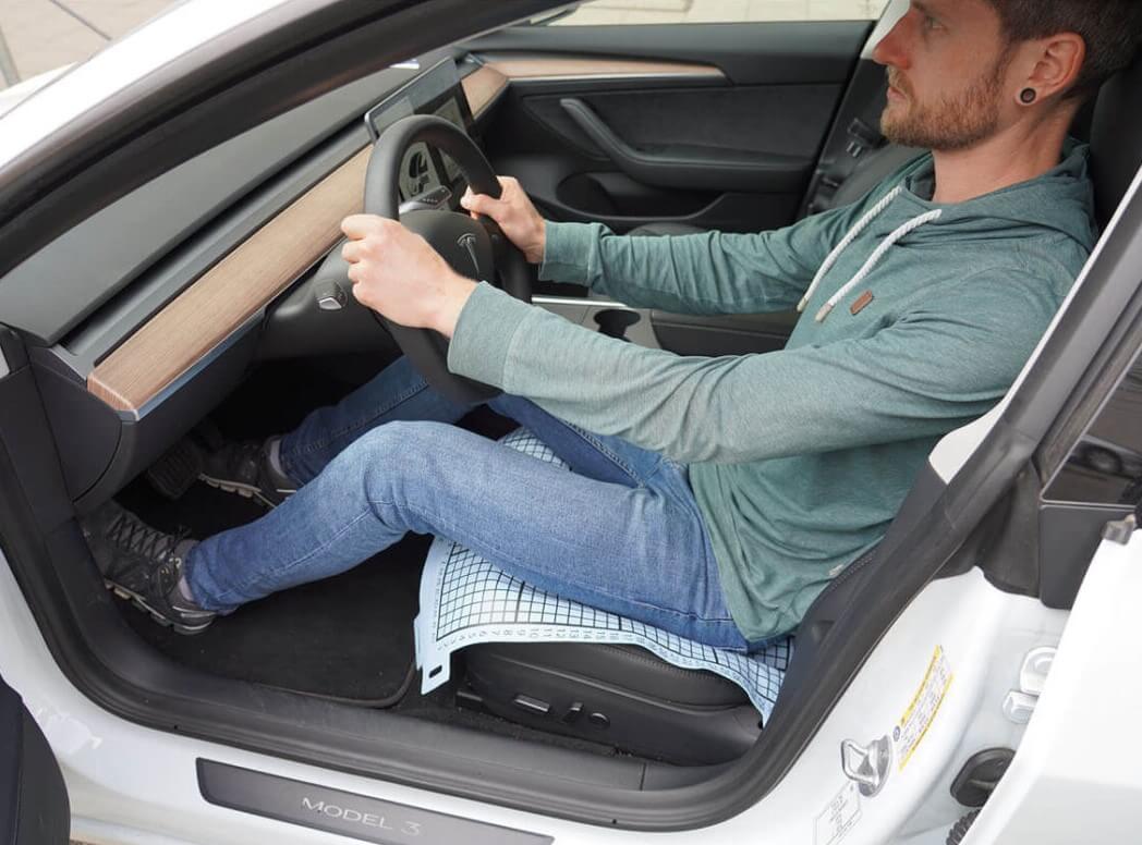 car seat pressure mapping - pressure measurement on car seat